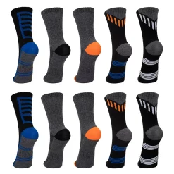 Boys Tek Gear® 10-Pack Performance Crew Socks -Tek Gear Shop 3619225 ALT