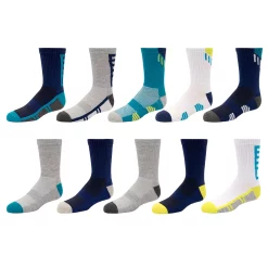 Boys Tek Gear® 10-Pack Performance Crew Socks