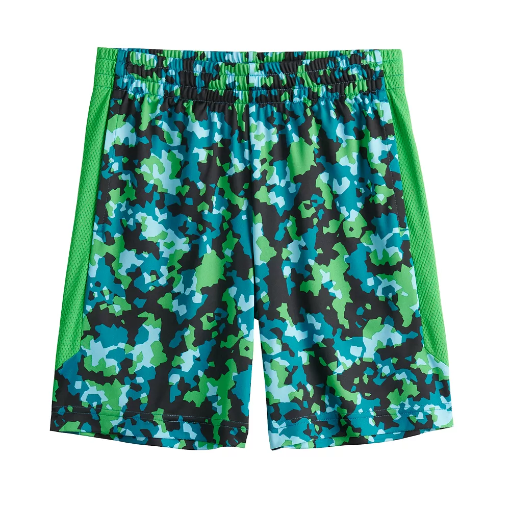 Boys 8-20 Tek Gear® Dry Tek Printed Shorts in Regular & Husky 2 Boys 8-20 Tek Gear® Dry Tek Printed Shorts in Regular & Husky - Image 2
