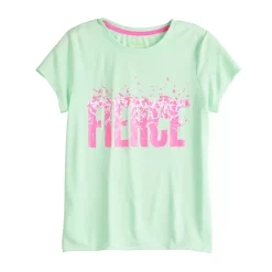 Girls 7-16 Tek Gear® Graphic Tee in Regular & Plus Size -Tek Gear Shop 4629645 Green Fierce