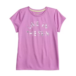 Girls 7-16 Tek Gear® Graphic Tee in Regular & Plus Size -Tek Gear Shop 4629645 Purple Live In The Sun