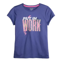 Girls 7-16 Tek Gear® Graphic Tee in Regular & Plus Size -Tek Gear Shop 4629645 Purple Work