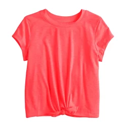 Girls 7-16 Tek Gear® Knot Front Fashion Tee in Regular & Plus Size -Tek Gear Shop 4835933 Melon Energy