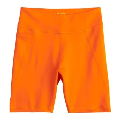 Girls 7-16 Tek Gear® Performance Bike Shorts in Regular & Plus Size -Tek Gear Shop 4871670 Endless Lava