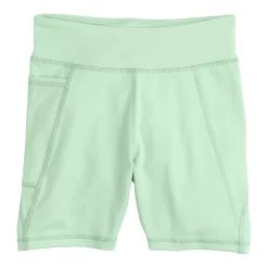 Girls 7-16 Tek Gear® Performance Bike Shorts in Regular & Plus Size -Tek Gear Shop 4871670 Glaze Green