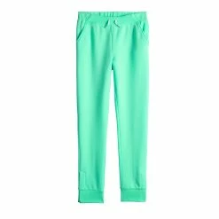 Girls 7-16 Tek Gear® Adaptive Ultrasoft Fleece Joggers -Tek Gear Shop 4936664 Aqua Stone