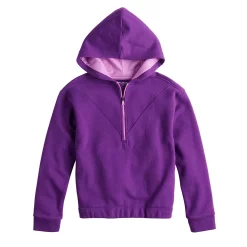 Girls 7-16 Tek Gear® Ultrasoft Fleece 1/4-Zip Hoodie in Regular & Plus -Tek Gear Shop 4972462 Orchid Gazebo