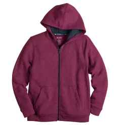 Boys 8-20 Tek Gear® Ultrasoft Fleece Full-Zip Hoodie in Regular & Husky