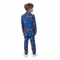 Boys 4-16 Suitmeister Retro Gamer Navy Video Game Suit -Tek Gear Shop 4980374 ALT2