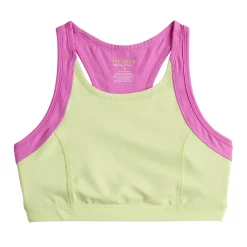 Girls 7-16 Tek Gear® Sun Gear UPF 50 Active Bikini Top in Regular & Plus