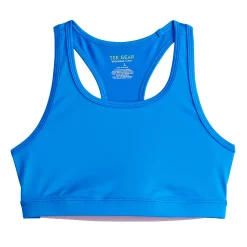 Girls 7-16 Tek Gear® Racerback Sports Bra in Regular & Plus -Tek Gear Shop 5215863 Beyond Blue