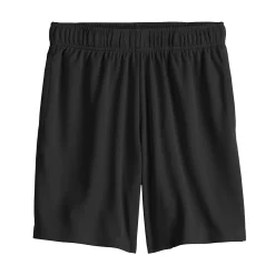Boys 8-20 Tek Gear® Solid Mesh Shorts in Regular & Husky -Tek Gear Shop 5219759 Mineral Black