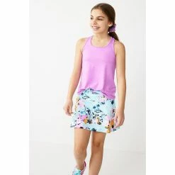 Girls 7-16 Tek Gear® Soft Tek Twist Keyhole Tank Top in Regular & Plus -Tek Gear Shop 5220912 ALT3