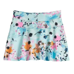 Girls 7-16 Tek Gear® Tennis Skort in Regular & Plus -Tek Gear Shop 5220999 Light Blue Wildflowers