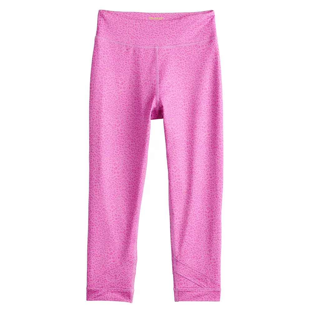 Girls 7-16 Tek Gear® Performance 7/8 Leggings in Regular & Plus 4 Girls 7-16 Tek Gear® Performance 7/8 Leggings in Regular & Plus - Image 4