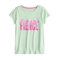 Girls 7-16 Tek Gear® Adaptive Graphic Tee -Tek Gear Shop 5247751 Green Fierce