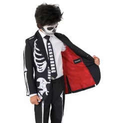 Boys 4-16 Suitmeister Skeleton Grunge Black Halloween Suit -Tek Gear Shop 5265841 ALT2