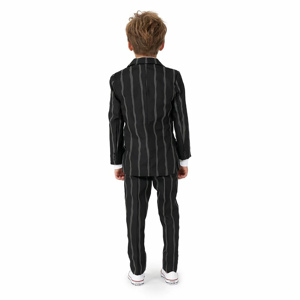 Boys 4-16 Suitmeister Oversized Pinstripe Black Glow-in-the-Dark Suit 2 Boys 4-16 Suitmeister Oversized Pinstripe Black Glow-in-the-Dark Suit - Image 2