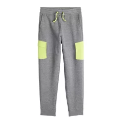 Kids 7-20 Tek Gear® Ultrasoft Fleece Cargo Joggers -Tek Gear Shop 5533924 Light Gray Heather