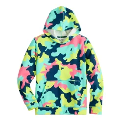 Kids 7-20 Tek Gear® Ultrasoft Fleece Hoodie in Regular & Husky -Tek Gear Shop 5534349 Pink Camo