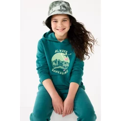 Kids 7-20 Tek Gear® Graphic Ultrasoft Fleece Hoodie in Regular & Husky -Tek Gear Shop 5534351 ALT2