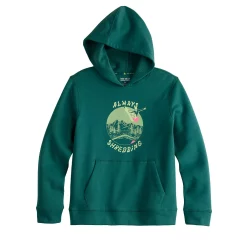 Kids 7-20 Tek Gear® Graphic Ultrasoft Fleece Hoodie in Regular & Husky