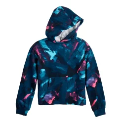Girls 7-16 Tek Gear® Ultrasoft Fleece Hoodie in Regular & Plus -Tek Gear Shop 5541636 Navy Bold Strokes