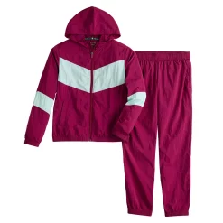 Kids 7-20 Tek Gear® Windbreaker Tracksuit Set in Regular & Husky