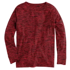 Boys 8-20 Tek Gear® Dry Tek Tee in Regular & Husky -Tek Gear Shop 5556354 Red Space Dye