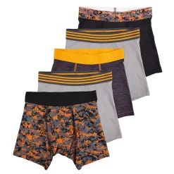 Boys Tek Gear 5-Pack Athletic Boxer Briefs