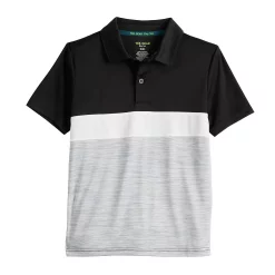 Boys 8-20 Tek Gear® Dry Tek Colorblock Polo in Regular & Husky -Tek Gear Shop 5616511 Smoky Denim