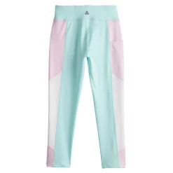 Girls 7-16 Tek Gear® Colorblock Performance 7/8 Leggings in Regular & Plus -Tek Gear Shop 5618789 ALT