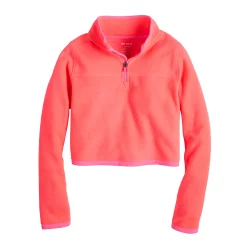 Girls 7-20 Tek Gear® Microfleece 1/4-Zip Pullover in Regular & Plus -Tek Gear Shop 5674205 Fanatic Pink