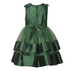 Girls 7-20 Bonnie Jean Tiered Satin Holiday Dress in Regular & Plus -Tek Gear Shop 5776981 ALT