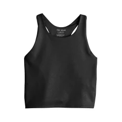 Girls 7-20 Tek Gear® Performance Longline Bra Tank Top in Regular & Plus -Tek Gear Shop 5831554 Mineral Black