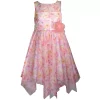 Girls 7-16 & Plus Size Bonnie Jean Floral Handkerchief Hem Dress