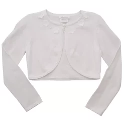 Girls 7-16 & Plus Size Bonnie Jean Rosette Cardigan
