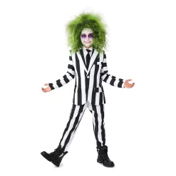 Boys 6-16 Suitmeister Beetlejuice™ Striped Jacket, Pants & Tie Suit Set -Tek Gear Shop 6058013 ALT2