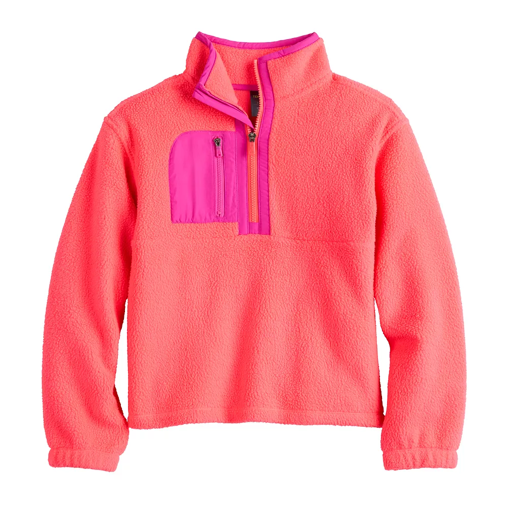 Girls 7-16 Tek Gear® Sherpa Pullover in Regular & Plus 2 Girls 7-16 Tek Gear® Sherpa Pullover in Regular & Plus - Image 2