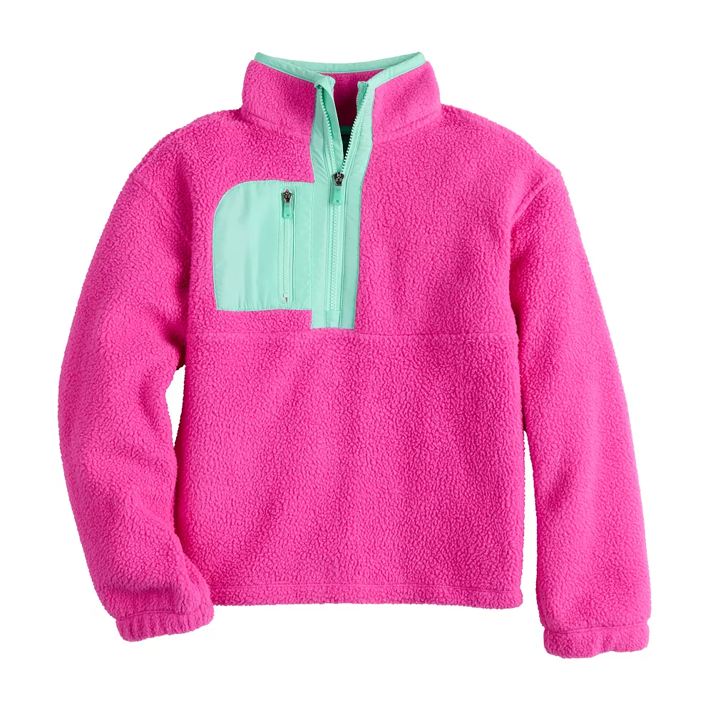 Girls 7-16 Tek Gear® Sherpa Pullover in Regular & Plus 1 Girls 7-16 Tek Gear® Sherpa Pullover in Regular & Plus
