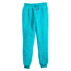 Girls 7-16 Tek Gear® Sherpa Joggers in Regular & Plus -Tek Gear Shop 6120158 Tremendous Teal