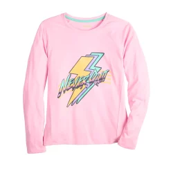 Girls 7-16 Tek Gear® Long Sleeve Graphic Tee in Regular & Plus