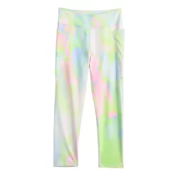 Girls 7-16 Tek Gear® 7/8 Performance Leggings in Regular & Plus Size -Tek Gear Shop 6172042 Pink Geometric