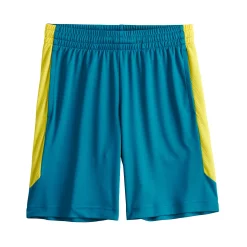 Boys 8-20 Tek Gear® Dry Tek Shorts in Regular & Husky -Tek Gear Shop 6224812 Moroccan Teal Yellow